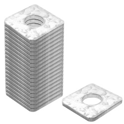 Square Washers Plate , Hot-Dipped Galvanized Steel  Heavy Duty Bearing Plate Square Strut Channel Washer for Cold Formed Steel Light Gauge Steel Framing